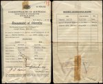Joseph Harries_Document of Identity_1951